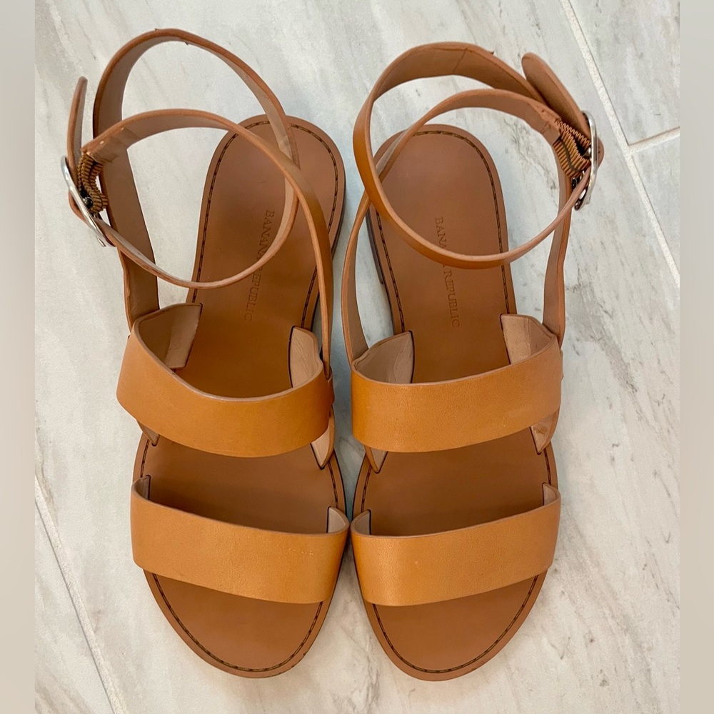 Banana Republic leather sandals